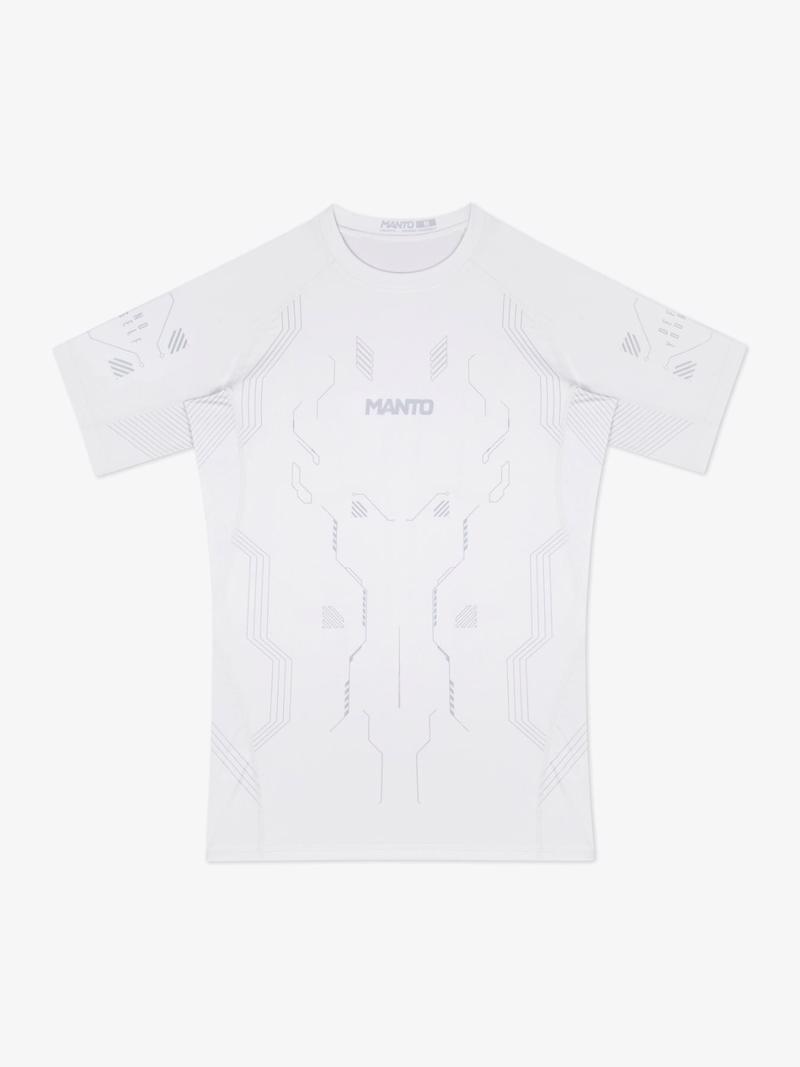 MANTO SHIELD RASHGUARD-WHITE